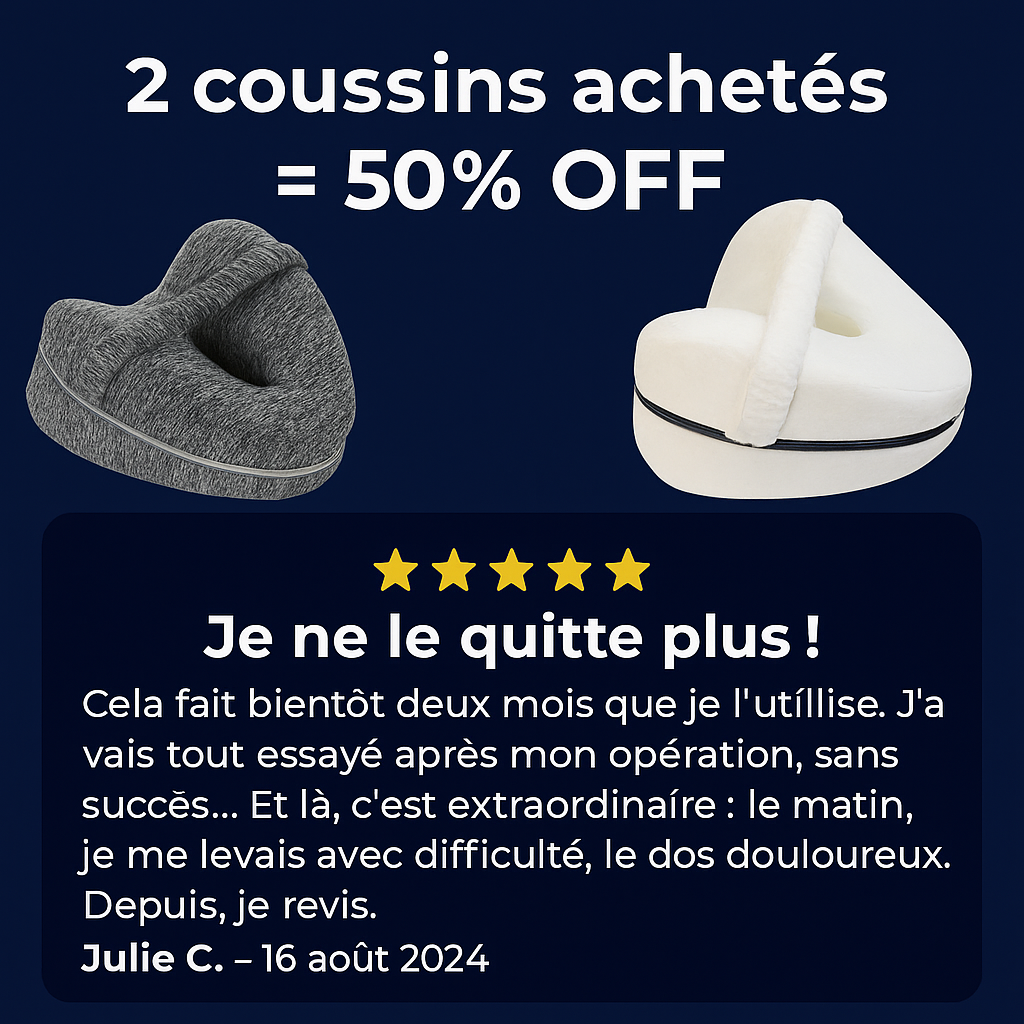 Celsora - Oreiller Orthopédique Genoux