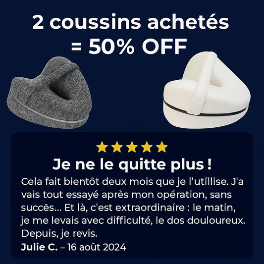 Celsora - Oreiller Orthopédique Genoux