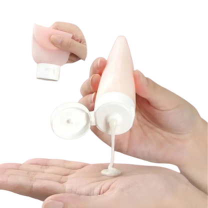 Emportez l’essentiel avec style – Flacons Squeezables Format Cabine