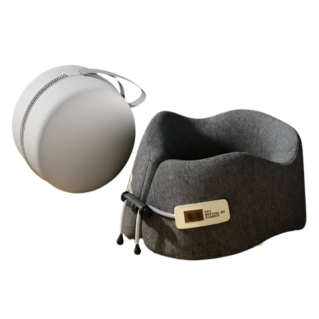 Oreiller de Voyage Compact – Confort et Élégance à Emporter