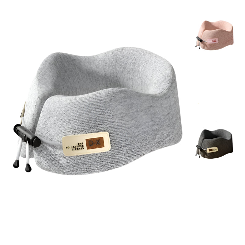 Oreiller de Voyage Compact – Confort et Élégance à Emporter