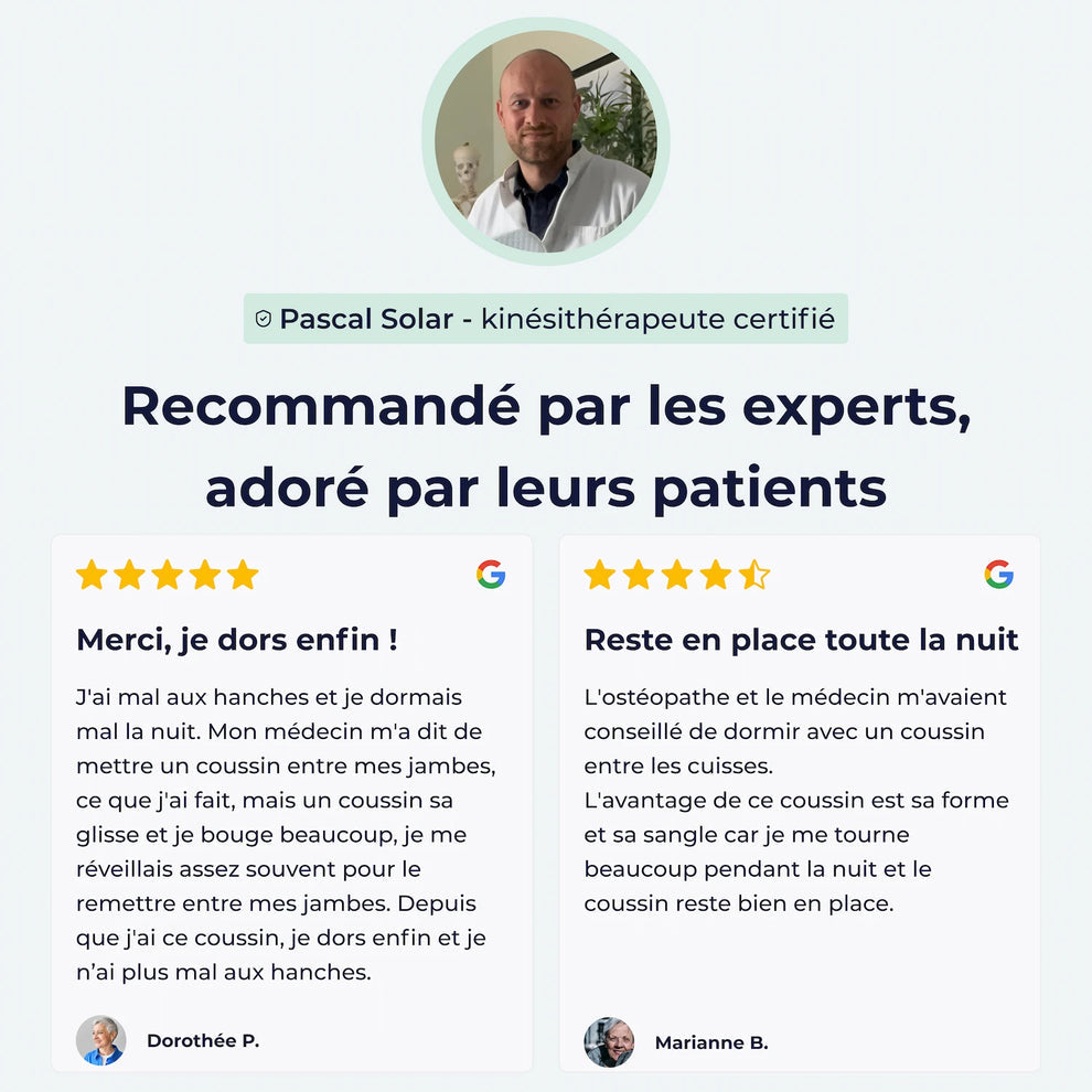 Celsora - Oreiller Orthopédique Genoux